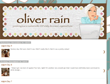 Tablet Screenshot of oliverrain.blogspot.com