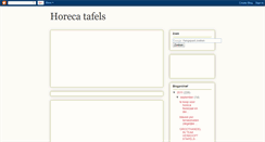 Desktop Screenshot of horecatafel.blogspot.com