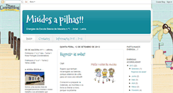 Desktop Screenshot of miudosapilhas.blogspot.com