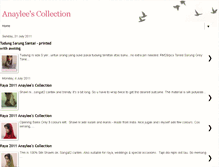 Tablet Screenshot of anayleecollection.blogspot.com