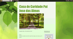 Desktop Screenshot of casadecaridadepaijosedasalmas.blogspot.com
