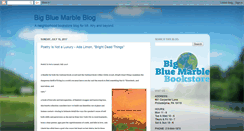 Desktop Screenshot of bigbluemarblebooks.blogspot.com