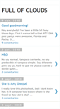 Mobile Screenshot of fullofclouds.blogspot.com
