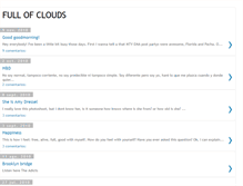 Tablet Screenshot of fullofclouds.blogspot.com