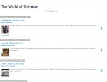 Tablet Screenshot of gsdsherman.blogspot.com