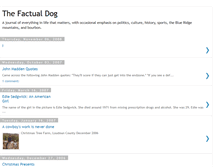 Tablet Screenshot of factualdog.blogspot.com