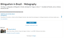 Tablet Screenshot of bilingualismbrazil.blogspot.com