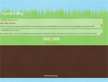 Tablet Screenshot of organics-for-the-home.blogspot.com