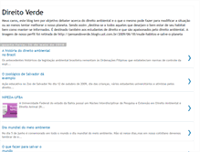 Tablet Screenshot of direitodomundo.blogspot.com