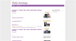 Desktop Screenshot of best-patio-awnings.blogspot.com