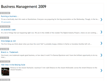 Tablet Screenshot of businessmanagement2009.blogspot.com