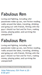 Mobile Screenshot of fabulousren.blogspot.com