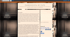 Desktop Screenshot of fashionistafate.blogspot.com