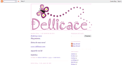 Desktop Screenshot of dellicace.blogspot.com