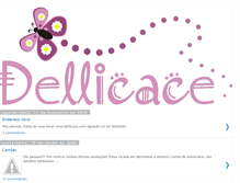 Tablet Screenshot of dellicace.blogspot.com