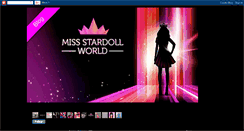 Desktop Screenshot of missstardollworldgazette.blogspot.com