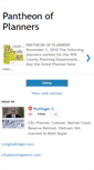 Mobile Screenshot of pantheonofplanners.blogspot.com
