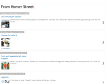 Tablet Screenshot of fromhomerstreet.blogspot.com