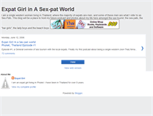 Tablet Screenshot of expatgirl.blogspot.com