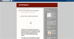 Desktop Screenshot of gendergappers.blogspot.com