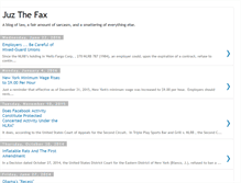 Tablet Screenshot of juzthefax.blogspot.com