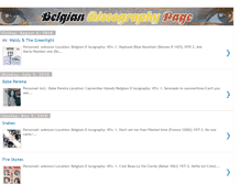 Tablet Screenshot of discographypagebelgium.blogspot.com