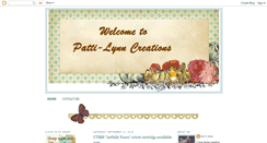 Desktop Screenshot of pattilynncreations.blogspot.com