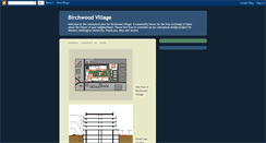 Desktop Screenshot of birchwoodvillage.blogspot.com