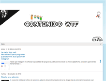 Tablet Screenshot of contenidowtf.blogspot.com