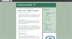 Desktop Screenshot of joomlaparanoobs.blogspot.com