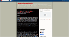 Desktop Screenshot of hittheropes.blogspot.com