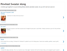 Tablet Screenshot of pinwheelknitalong.blogspot.com