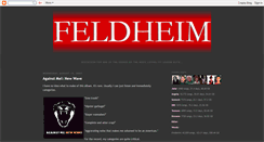 Desktop Screenshot of feldheim.blogspot.com