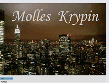 Tablet Screenshot of molles-krypin.blogspot.com