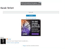 Tablet Screenshot of kavakyerleri.blogspot.com