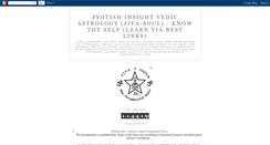 Desktop Screenshot of jyotish-vedicastrology.blogspot.com
