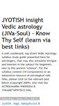 Mobile Screenshot of jyotish-vedicastrology.blogspot.com