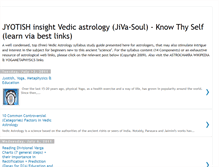 Tablet Screenshot of jyotish-vedicastrology.blogspot.com