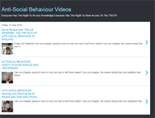 Tablet Screenshot of anti-socialbehaviourvideos.blogspot.com