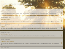 Tablet Screenshot of healingheartsdailydevotions.blogspot.com