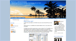Desktop Screenshot of patiencedetermination.blogspot.com