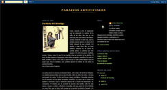 Desktop Screenshot of paraisos-artificiales.blogspot.com