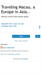 Mobile Screenshot of macautravelasia.blogspot.com