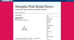 Desktop Screenshot of memphispinkbridalshow.blogspot.com