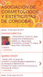 Mobile Screenshot of cosmetologoscordoba.blogspot.com