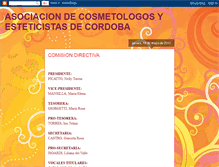 Tablet Screenshot of cosmetologoscordoba.blogspot.com