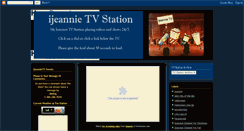 Desktop Screenshot of ijeannietv.blogspot.com