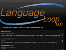 Tablet Screenshot of languageloopllc.blogspot.com