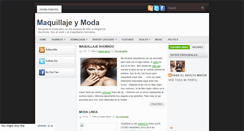 Desktop Screenshot of maquillajeysalud.blogspot.com