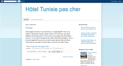 Desktop Screenshot of hotels-tunisie-reservation.blogspot.com